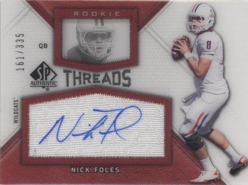 2012 SP Authentic Nick Foles #RT-NF