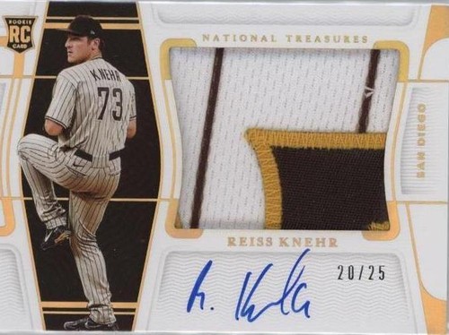2022 Panini National Treasures - Reiss Knehr #141