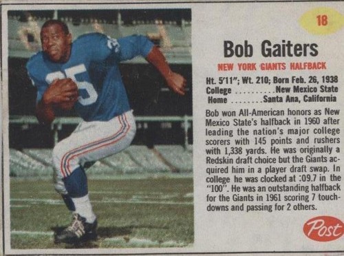 1962 Post Bob Gaiters #18