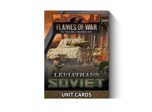 Пламя войны: Последняя война - Левиафаны: Карты советских юнитов
