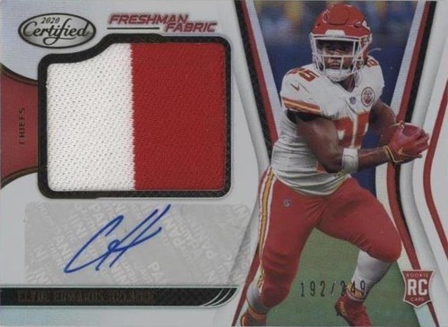 2020 Panini Certified Clyde Edwards-Helaire #221