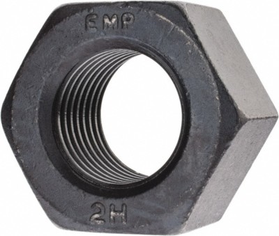 Value Collection 2 - 4-1/2 UNC Steel Right Hand Heavy Hex Nut 3-1/8'' Across F...