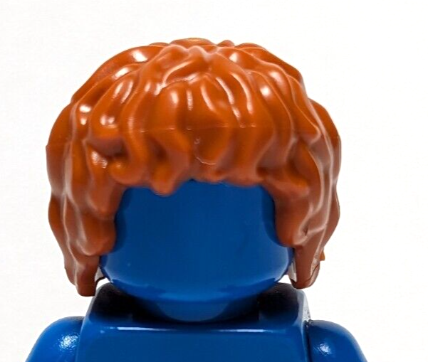 1980 シボレーブレーザー & スモーキーベアー・フィギア ☀️NEW Lego Minifig Hair Female Girl Dark Orange Long