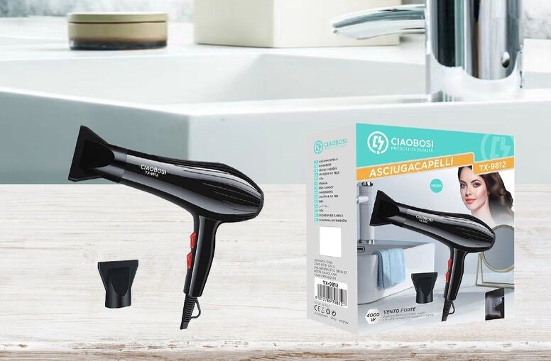 AsciugaCapelli Phon Fono Professionale 4000W Tx-9812 Linq