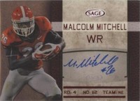 2016 SAGE Autographed Malcolm Mitchell #SA34