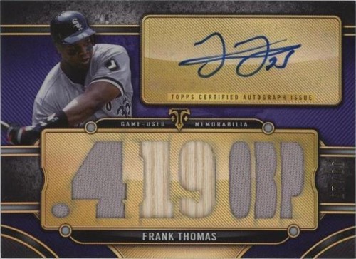 2024 Topps Triple Threads - Frank Thomas #TTAR-FT3