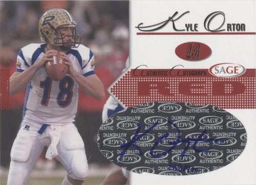 2005 SAGE Kyle Orton #A32
