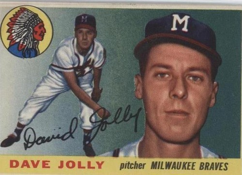 1955 Topps - Dave Jolly #35