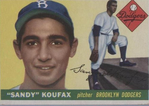 その他 baseball card A 1955 Topps Sandy Koufax Rookie Baseball Card No. 123 (SGC