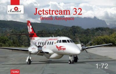 Amodel 72262 Jetstream 32 British Airliner, 1/72 scale plastic model kit