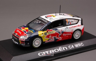 Citroen C4 1 R.Catalogna 2009 1:43 Norev Nv155426 Miniature