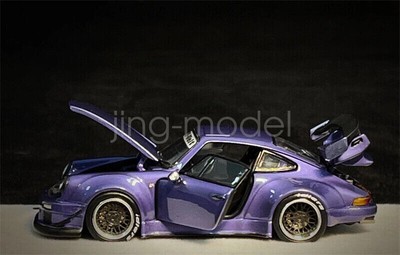 PGM 1:64 Scale Purple RWB 930 Classic Sports Diecast Metal Car