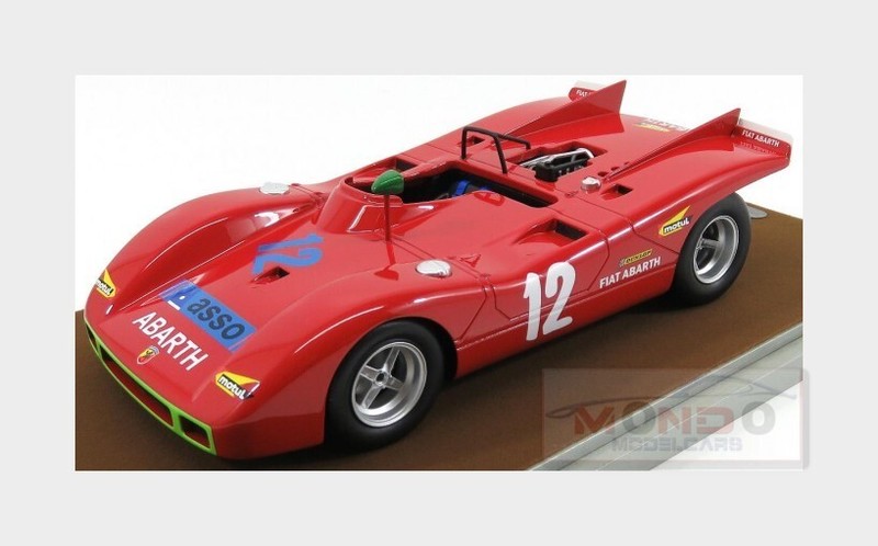 1:18 Tecnomodel Abarth 2000sp #12 Targa Florio 1971 Taramazzo Ostini Tm18-59b Mo