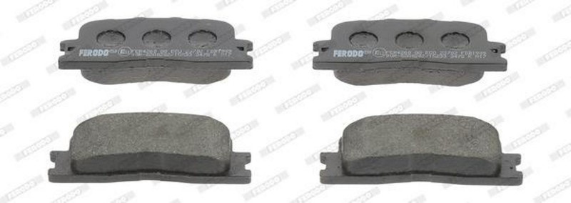 Ferodo Fdb1909 Plaquettes De Freins ArriÃ¨Re Pour Toyota Highlander I (Xu20)