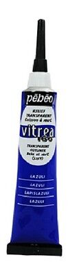 PEBEO VITREA 160 OUTLINER TRANSPARENT RELIEF PASTE GLASS & METAL PAINT PAINTING