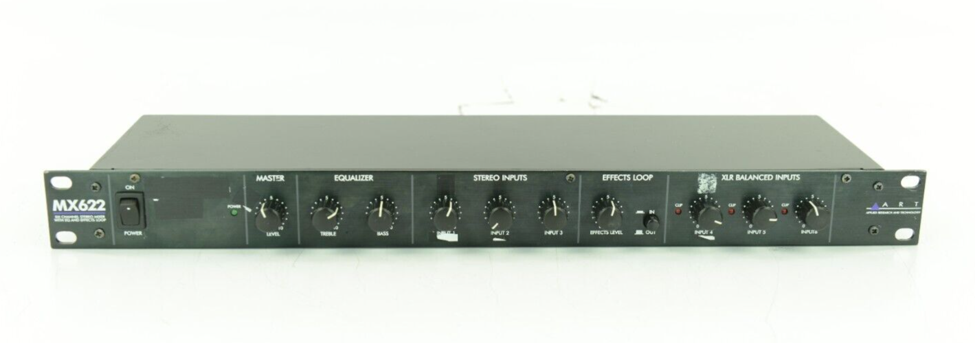 ART MX622 6 Channel Stereo Mixer | eBay