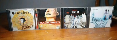 Radiohead CD Single Bundle/Job Lot/Collection x4 Vintage 