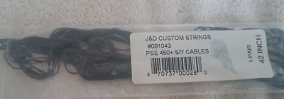 J & D Custom Archery Bow String #091043 PSE 450+ S/Y Cables 42''-Brand New-SHIP24
