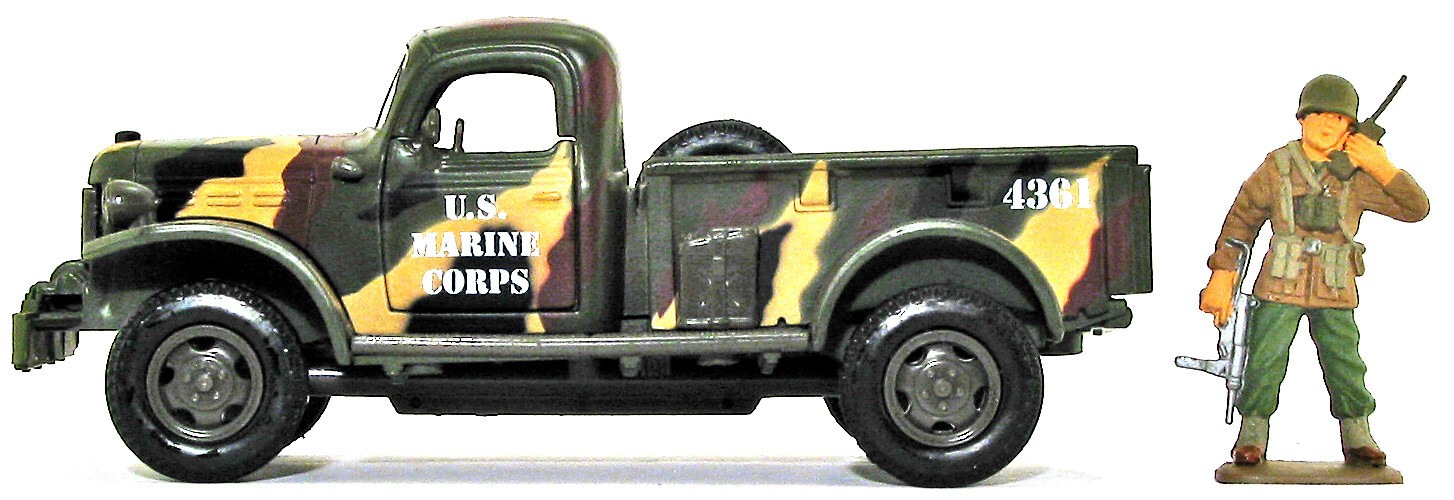 1946 Military Truck U.S. MARINE CORPS Camo 1:32 Diecast