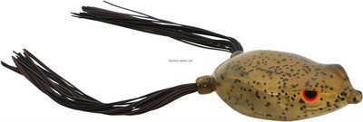 Spro SBEF65GRNP Dean Rojas Bronzeye Frog 65, 2 1/2'', 5/8 oz, Green Pumpkin
