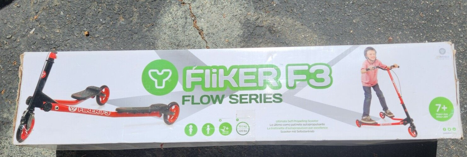 FLIKER Ｆ3 Yvolution Ultimate Self Propelling Scooter Fliker F3 flow