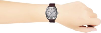 Pre-owned Timex [] Watch Marlin Jet Silver Dial Automatic 39mm Tw2v62000 Men's Brown
