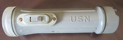 US Navy USN Delta Electronic Co Flashlight