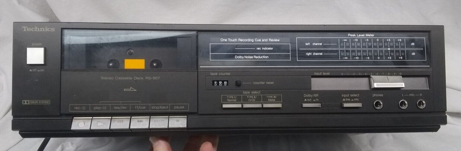 Technics RS-907 Cassette Stereo Player Recorder Deck For