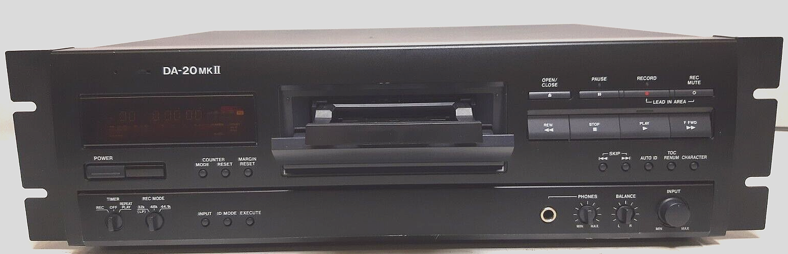 TASCAM DA-20MK II DATデッキ 業務用 オーディオ TASCAM DA-20MKⅡ – Audiolife － Enjoy your audio life!!