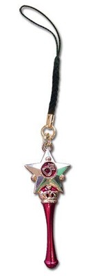 *NEW* Sailor Moon: Star Power Stick Mars Cell Phone Charm