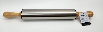 Short Stories Baking Dough Kitchen Non-Sticking Stainless Steel Rolling Pin