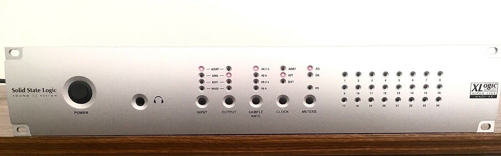 Solid State Logic SSL Alpha Link MADI AX Full + 3 Analog Solid State Logic SSL Alpha Link MADI AX Full + 3 Analog