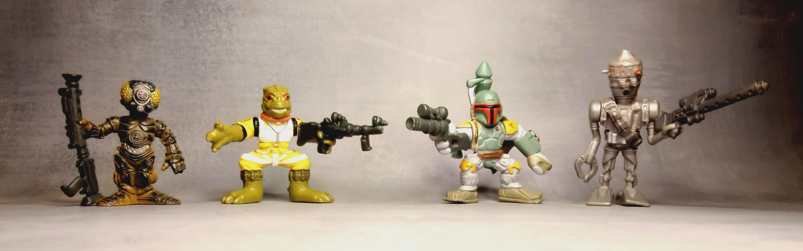 ケ*ウ様 ブラックシリーズ　ボバ　デンガー　IG-88 ボスク 4-LOM ザッ GALACTIC HEROES Figure Lot ~ STAR WARS Wave 3 / 4-LOM Bossk