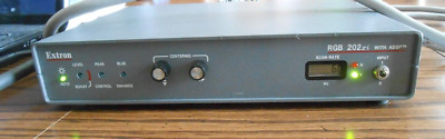 Extron RGB 202xi with ADSP computer interface with cables