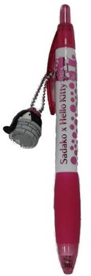 Sadako Hello Kitty Ballpoint Pen Nozoki Pink 459