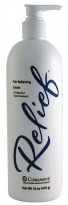 UPC 813066000552 product image for Corganics Relief, Topical Analgesic Cream, 16-ounce Pump Bottle | upcitemdb.com