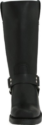Pre-owned Frye Women's Harness 12r Boot, Black, 5.5 Medium Us