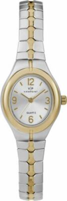 Timex Viewpoint CC3D83200, Women's 2-Tone Expansion Band Watch, NEW