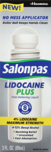 Salonpas Lidocaine Plus Roll On 3 oz