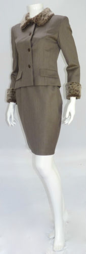 Женская одежда Bill Blass из искусственного меха обычного размера