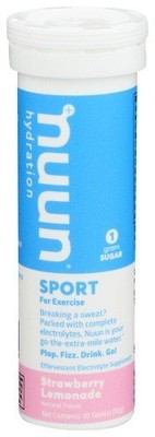 Nuun Sport Клубничный лимонад 10 таблеток