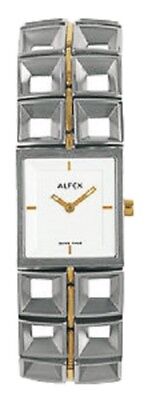 Alfex Swiss Ladies Stainless Two-Toned Watch with White Dial  (5536-041) - *NEW*
