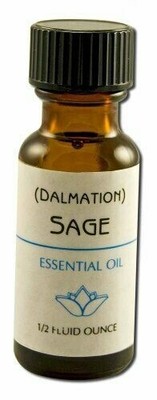 Lotus Light Pure Essential Oils Pure Essential Oils Sage (Dalmation) .5 oz