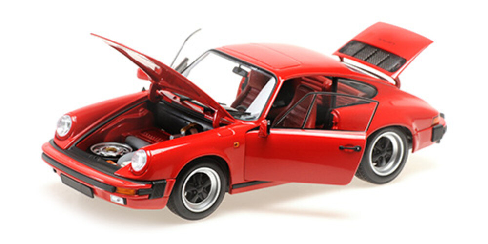 Miniature Minichamps 1/18 - Audi Quattro Rouge 1980 - Modèle Collection