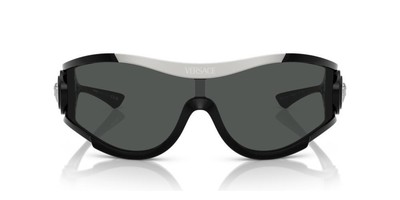 Pre-owned Versace Ve 4475 Black/grey 42/14/110 Unisex Sunglasses In Gray