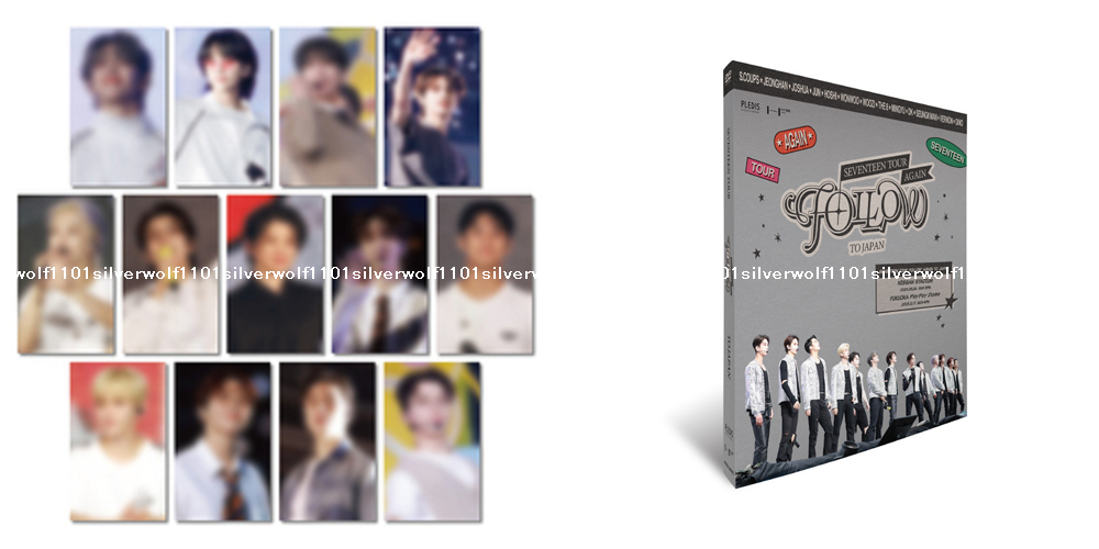 New SEVENTEEN TOUR 'FOLLOW' AGAIN TO JAPAN 6 DVD+13 New SEVENTEEN TOUR 'FOLLOW' AGAIN TO JAPAN 6 DVD+13