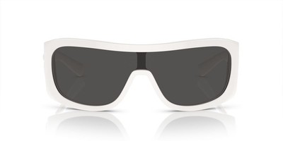 Pre-owned Dolce & Gabbana Dg 4454 White/ Grey 30/13/130 Men Sunglasses In Gray