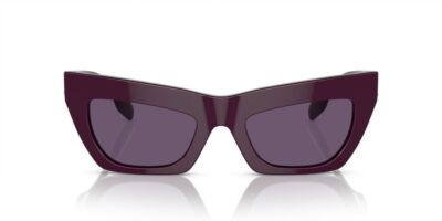 Pre-owned Burberry Be 4405 Violet/violet 51/21/140 Women Sunglasses