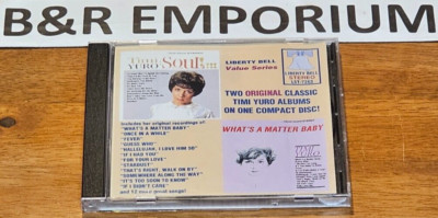 Timi Yuro - What's a Matter Baby/Soul! - (1987 Import-Italy) - Used CD