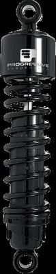 Progressive Rear Shock 12in Black for Harley Dyna Switchback 12-16